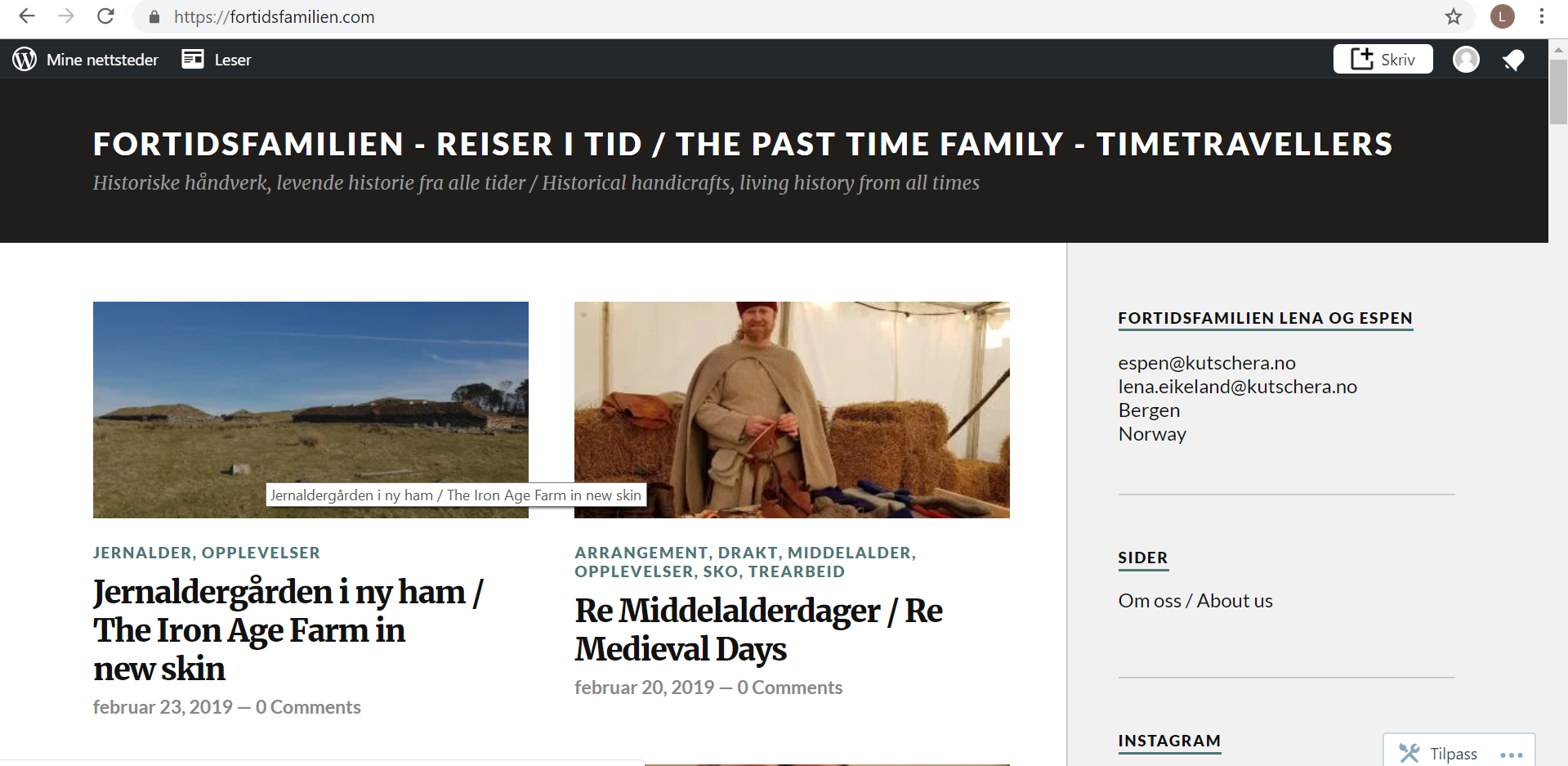 Fra forsiden skal det nå være lettere å la seg friste til å se flere poster, og spekteret av alt vi finner på